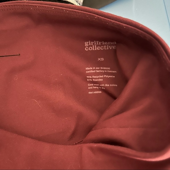 Girlfriend Collective Leggings Mulberry - Picture 5 of 7